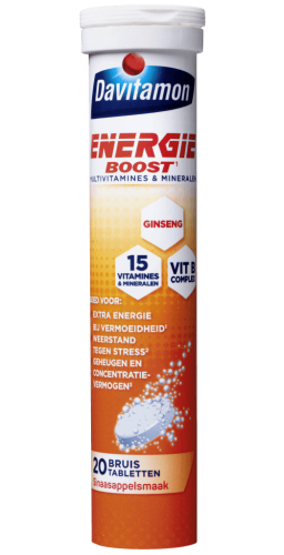 Davitamon Energie Boost Multivitamines & Mineralen Ginseng