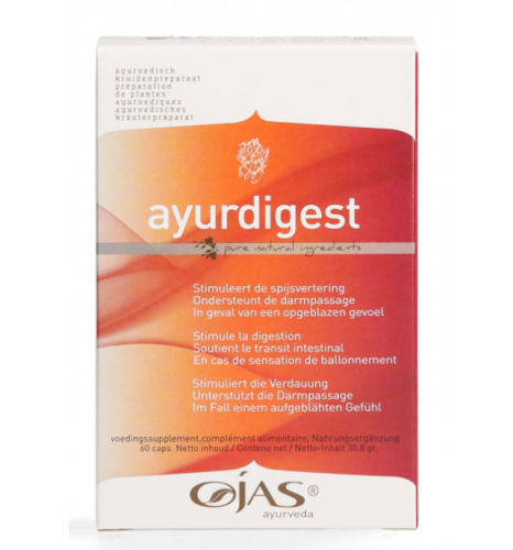 60 capsules Ojas Ayurveda Ayurdigest