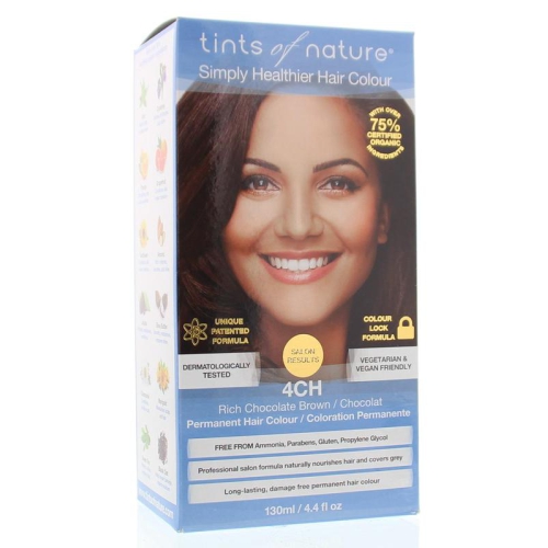 130 Ml Tints of Nature 4CH Rich Chocolate Brown