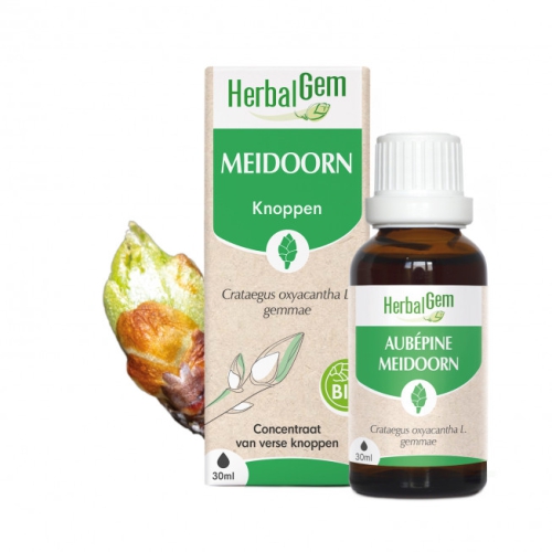 30 ml Herbalgem Meidoorn - Crataegus Oxyacantha Gemmae Biologisch
