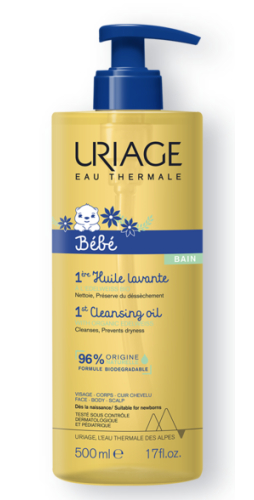500 ml Uriage Baby 1st Cleansing Oil