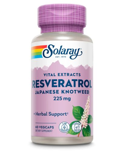 60 Kapseln Solaray Resveratrol Triple Strength