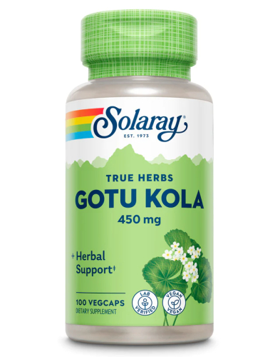 100 Kapseln Solaray Gotu Kola - Centella asiatica 450 mg