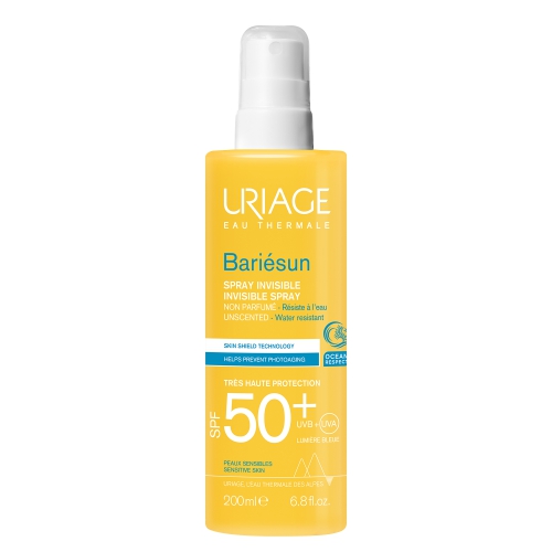 200 Ml Uriage Bariésun Spray Invisible SPF 50+ (Ongeparfumeerd)