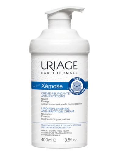 400 Ml Uriage Xémose Lipid-Replenishing Anti-Irritation Cream