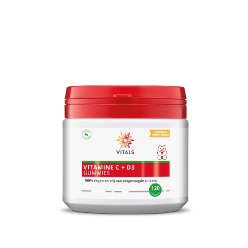 120 gummies Vitals Vitamine C + D3 Gummies