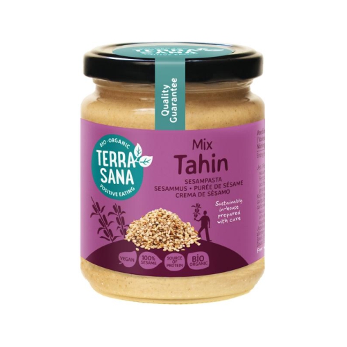 Terrasana Tahin Mix Bruin-Wit Sesampasta Biologisch 250 Gramm