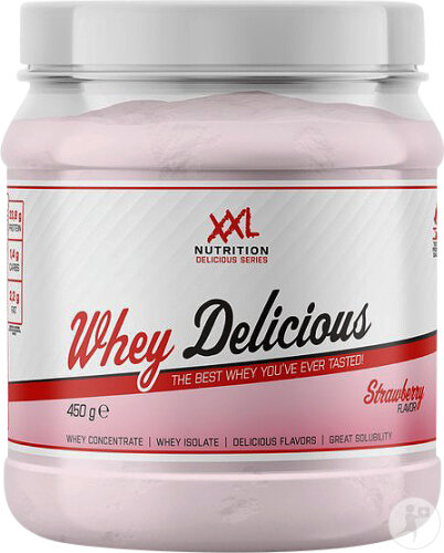 450 Gramm XXL Nutrition Whey Delicious Aardbei