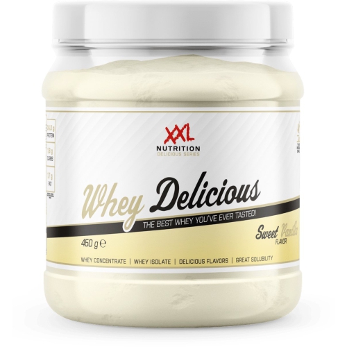 450 gram XXL Nutrition Whey Delicious Vanille