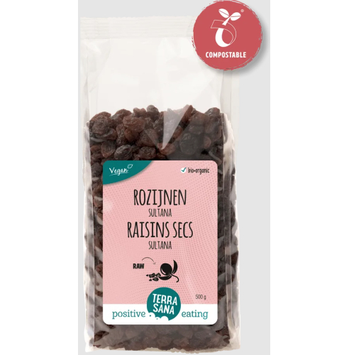 Terrasana Sultana Rozijnen Biologisch