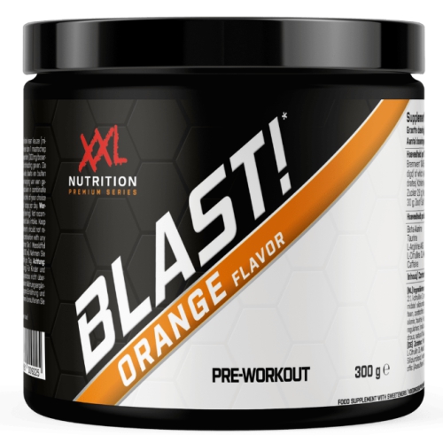 300 Gramm XXL Nutrition Blast! Pre Workout Orange