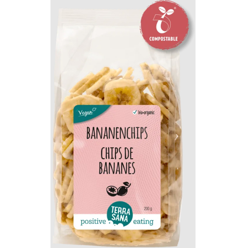Terrasana Bananenchips Biologisch