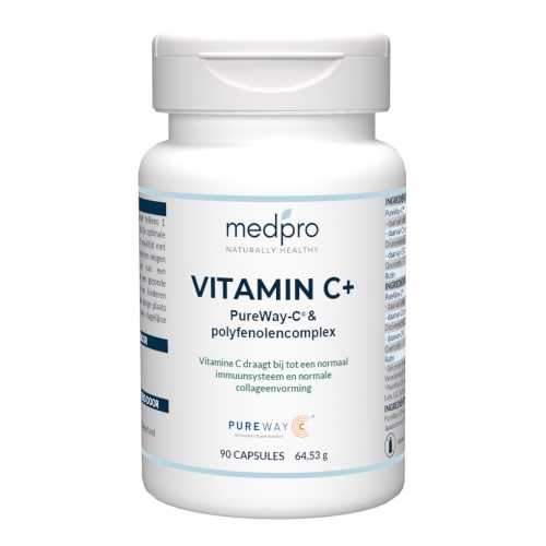90 capsules Medpro Vitamine C+