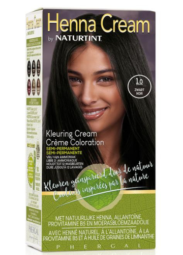Naturtint Henna Cream 1.0 Zwart 110 Ml