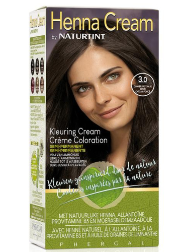 Naturtint Henna Cream 3.0 Donker Kastanje Bruin 110 Ml