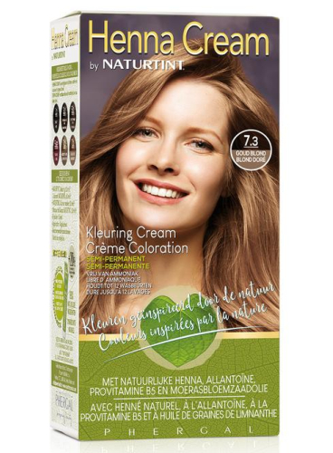 Naturtint Henna Cream 7.3 Goud Blond 110 Ml
