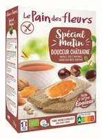 Le Pain des Fleurs Spécial Matin Kastanje Crackers Biologisch 230 gram