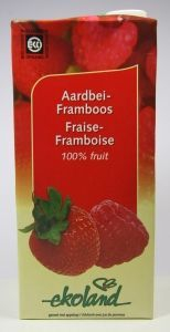 Ekoland Sap Aardbei-Framboos 1000 Ml