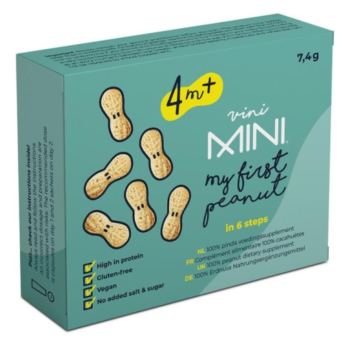 6 Sachets Vini Mini Mijn Eerste Pinda In 6 Stappen