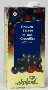 Ekoland Sap Druiven-Bessen 1000 ml