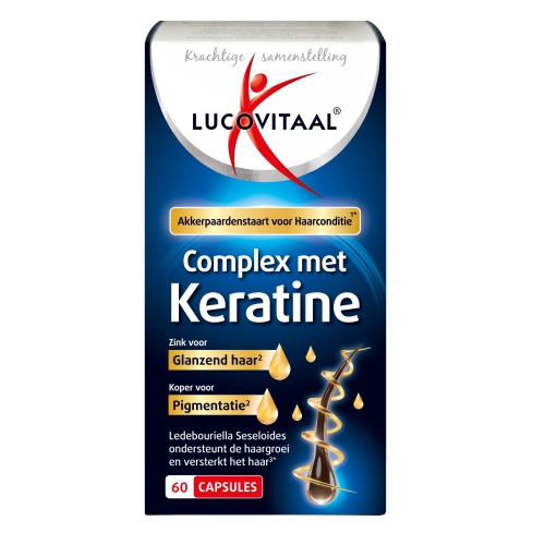 60 capsules Lucovitaal Complex Met Keratine
