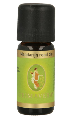 10 ml Primavera Mandarijn Rood Biologisch