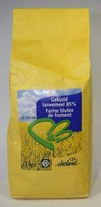 Ekoland Tarwemeel 85% bruin 5000 Gramm