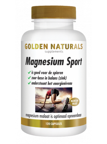 120 capsules Golden Naturals Magnesium Sport