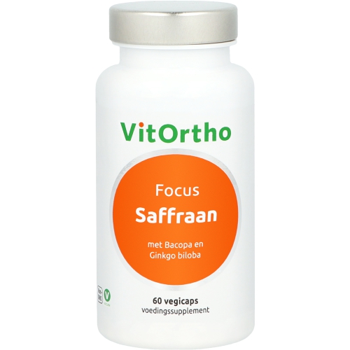 60 Vegicaps VitOrtho Focus Saffraan
