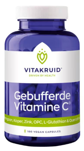 180 Kapseln Vitakruid Gebufferde Vitamine C