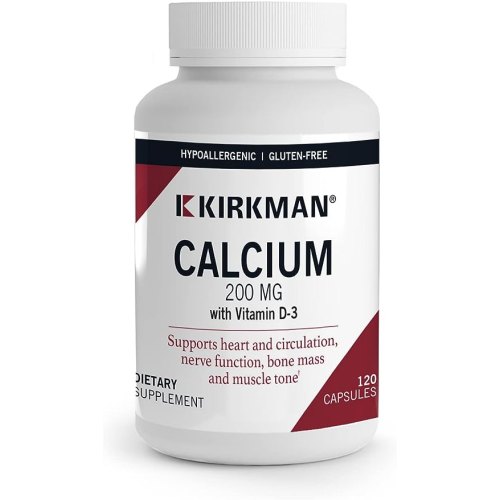 120 capsules Kirkman Calcium 200 mg Bio-Max
