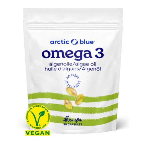 90 Kapseln Arctic Blue Omega 3 Algenolie DHA + EPA