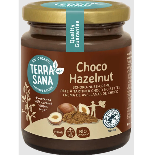 Terrasana Choco Hazelnootpasta Biologisch