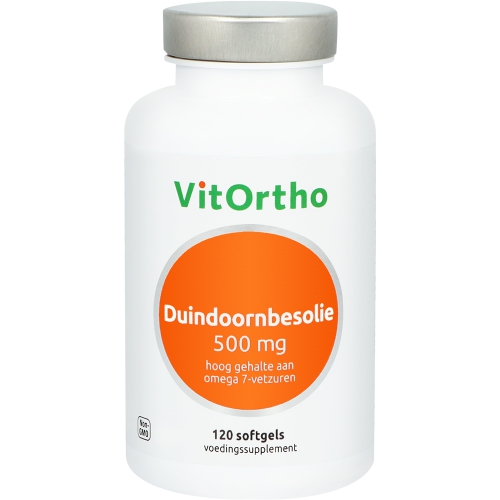 120 Softgels VitOrtho Duindoornbesolie 500 mg