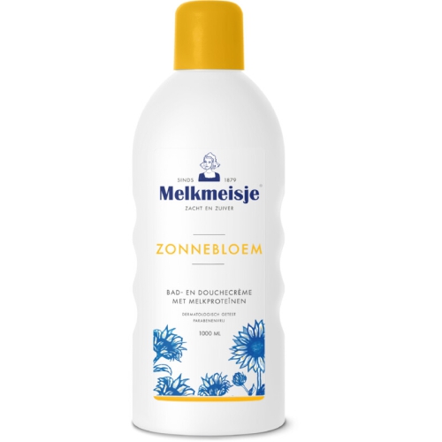 Melkmeisje Bad en Douche Creme Zonnebloem & Melk