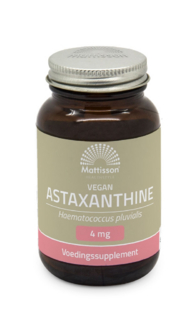 Mattisson Astaxanthine 4 mg Vegan 60 Kapseln
