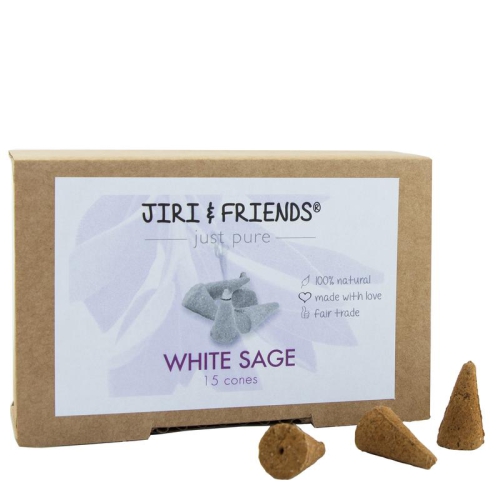 1 Stücke Jiri & Friends White Sage Cones