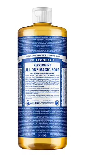 Dr. Bronner's Peppermint All-One Magic Soap 945 Ml