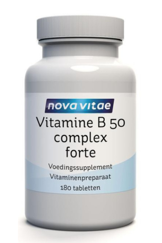 180 Tabletten Nova Vitae Vitamine B50 Complex Forte