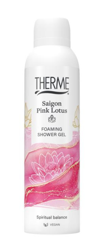 Therme Saigon Pink Lotus Foaming Shower Gel