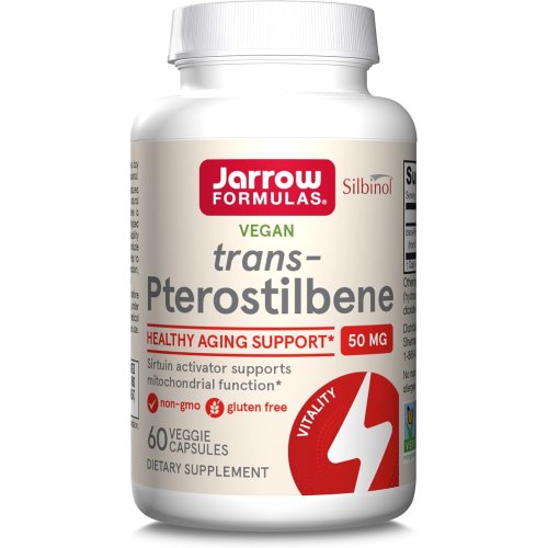 60 capsules Jarrow Formulas Trans-Pterostilbene