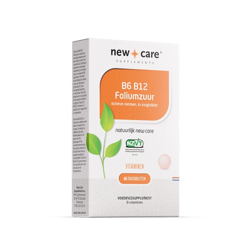 60 zuigtabletten New Care B6 B12 Foliumzuur