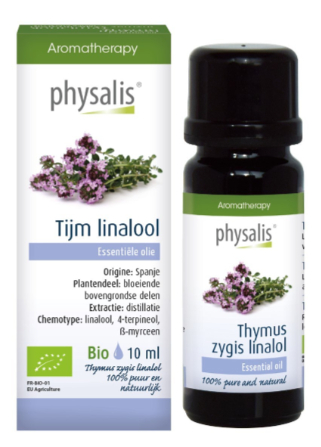 10 ml Physalis Tijm Linalool Biologisch