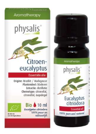 10 ml Physalis Citroeneucalyptus Biologisch