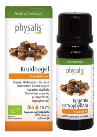 10 ml Physalis Kruidnagel Biologisch