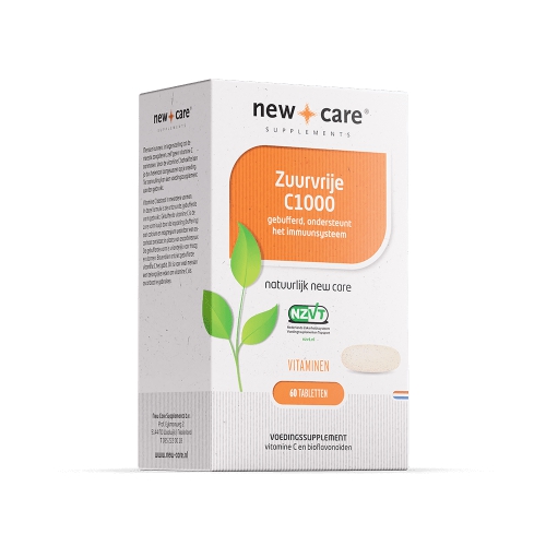 60 tabletten New Care Zuurvrije C1000