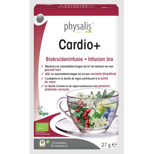 Physalis Cardio+ Biokruideninfusie Biologisch