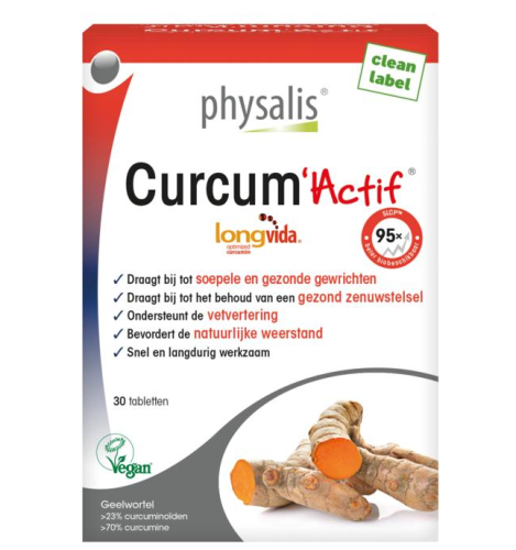 30 tabletten Physalis Curcum Actif