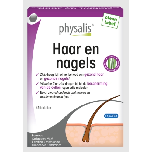 45 tabletten Physalis Haar En Nagels