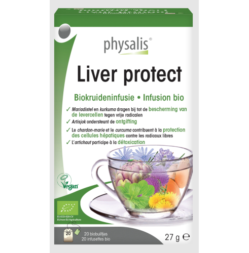 20 zakjes Physalis Liver Protect Infusie